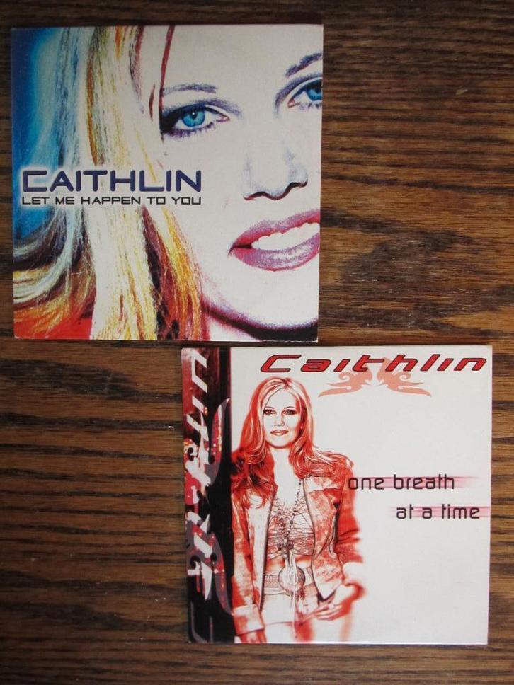 Caithlin - 2 cd-singles, Cd's en Dvd's, Cd Singles, Zo goed als nieuw, Pop, 2 t/m 5 singles, Ophalen