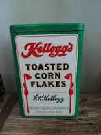 Kellogg's toasted corn flakes blik, Verzamelen, Blikken, Overige merken, Gebruikt, Ophalen of Verzenden