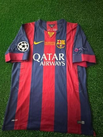 Handgesigneerd INIESTA BARCELONA FINAL BERLIN 2015  beschikbaar voor biedingen