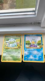 2 jumbo kaarten | bulbasaur en squirtle, Hobby en Vrije tijd, Verzamelkaartspellen | Pokémon, Ophalen of Verzenden, Zo goed als nieuw