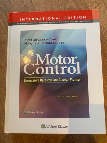 Motor control studieboek beschikbaar voor biedingen