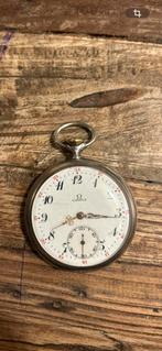Te koop: Vintage Omega Zilveren Zakhorloge (ca. 1910–1920), Ophalen of Verzenden, Zilver, Omega