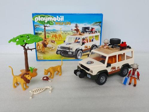 Playmobil 6798: Safari 4x4 met Lier, Kinderen en Baby's, Speelgoed | Playmobil, Gebruikt, Ophalen of Verzenden