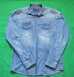 qbl  JEANS OVERHEMD van JACK&JONES Maat:S/M, Kleding | Heren, Overhemden, Ophalen of Verzenden, Zo goed als nieuw, Blauw, Halswijdte 38 (S) of kleiner