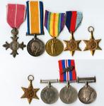 WO2 Unieke Engelse Medailles Set Marine Officier Dapperheid, Verzamelen, Militaria | Tweede Wereldoorlog, Verzenden, Marine, Engeland