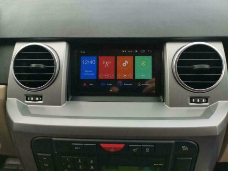 Land Rover Discovery 3 navigatie android 11 wifi dab carplay, Auto diversen, Autoradio's, Nieuw, Ophalen of Verzenden