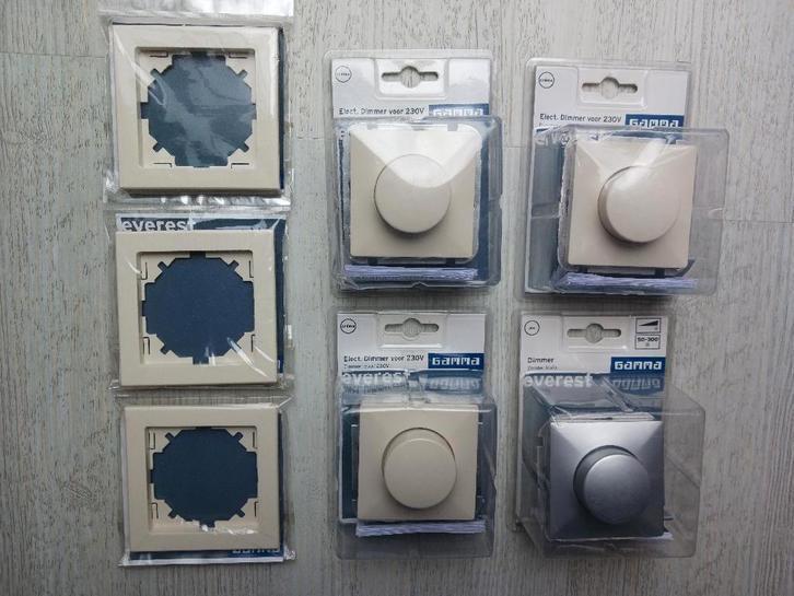 GAMMA dimmers Everest (crème en aluminium), Huis en Inrichting, Woonaccessoires | Overige, Nieuw, Ophalen of Verzenden