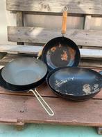 Wokpannen, Verzenden, Overige materialen