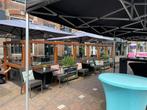 Hertog jan parasol 3 stuks ( 4x4 meter), Tuin en Terras, Parasols, Ophalen, Meer dan 4 meter, Zweefparasol