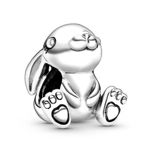 Pandora bedel Konijn Nini zilver - GRATIS verzending!, Sieraden, Tassen en Uiterlijk, Bedels, Nieuw, Pandora, Zilver, 1 bedel
