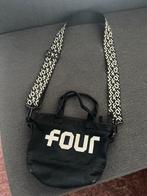 Four Logo Mini Shopper - Zo Goed Als Nieuw, Sieraden, Tassen en Uiterlijk, Tassen | Damestassen, Ophalen, Zo goed als nieuw, Zwart