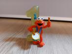 Sesamstraat Elmo poppetje met cijfer 1, Ophalen of Verzenden