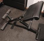 Hyperextension bank/Onderrug extensiebank/Lage-rugbank, Ophalen, Rug, Krachtstation, Zo goed als nieuw