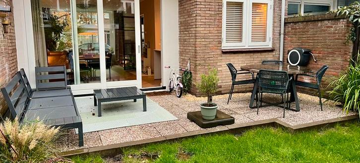 Tuin tegels / Grind tegels Gratis 40x40 - 83 stuks!, Tuin en Terras, Tegels en Klinkers, Gebruikt, Terrastegels, Beton, Ophalen