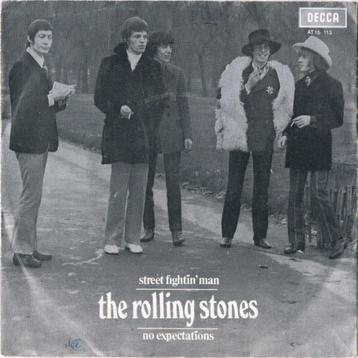 NEDERLANDSE  SINGLE The Rolling Stones – Street Fightin' Man