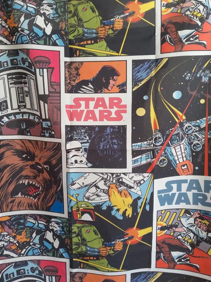 Star Wars foto gordijnen 180 x 160 cm NIEUW - kant en klaar, Huis en Inrichting, Stoffering | Gordijnen en Lamellen, Nieuw, 150 tot 200 cm