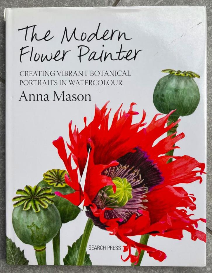 The modern flower painter / Aquarelleren, Boeken, Hobby en Vrije tijd, Zo goed als nieuw, Tekenen en Schilderen, Verzenden