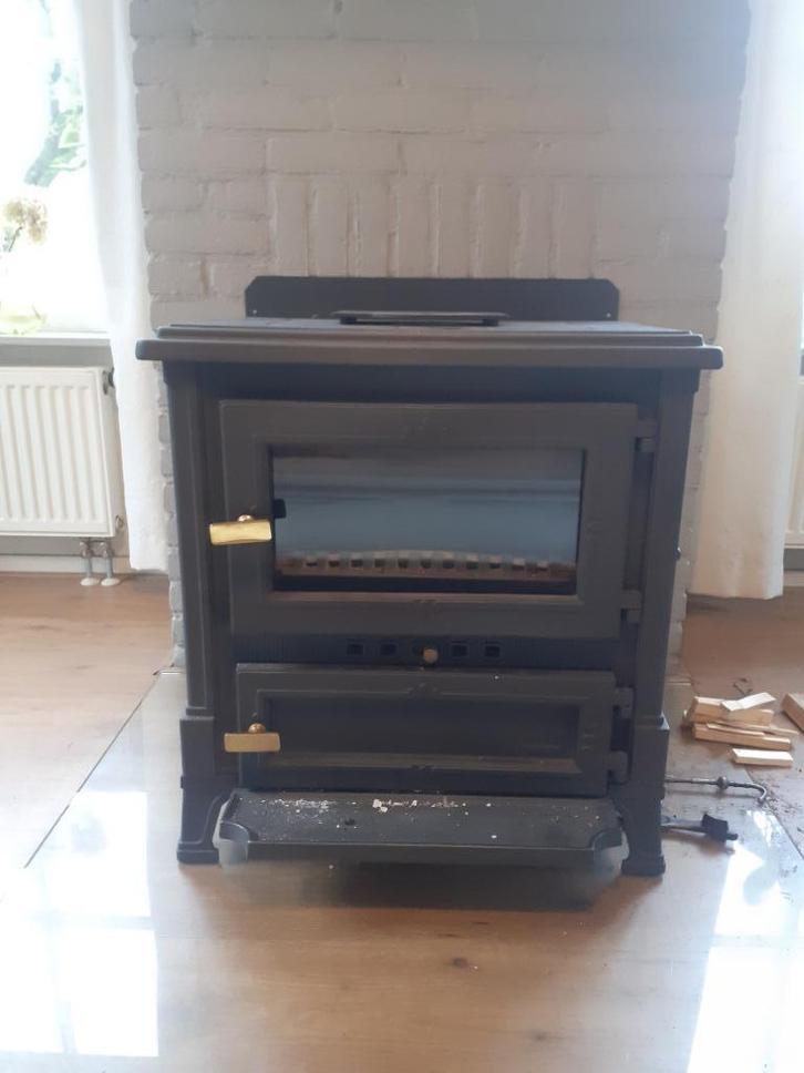 Houtkachel, Huis en Inrichting, Kachels, Gebruikt, Vrijstaand, Houtkachel, Hout, Ophalen