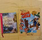 Dik Grimm Sprookjes boek & De Kleine Boze Wolf - Disney, Verzenden, Gelezen, Grimm, Disney