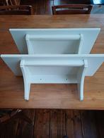 Schapjes, wit, hout, 59x29,5x25, vraagprijs voor 2, Huis en Inrichting, Ophalen of Verzenden, Gebruikt