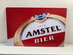 Amstel bier bord 30 bij 20  metaal, Verzamelen, Merken en Reclamevoorwerpen, Ophalen of Verzenden, Zo goed als nieuw