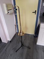 Schuiftrombone Thomann SL-39-Bb tenor, Muziek en Instrumenten, Ophalen, Zo goed als nieuw, Tenor, Met koffer