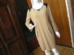 CLAUDIA STRATER jurk,Mt 42 topstaat, Kleding | Dames, Jurken, Tweedehands, Bruin, Verzenden, Maat 42/44 (L)