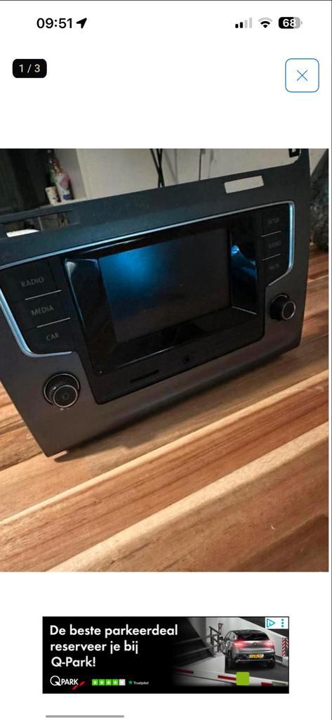 Golf 7 navigatiesysteem met omranding, Auto diversen, Autoradio's, Nieuw, Ophalen of Verzenden