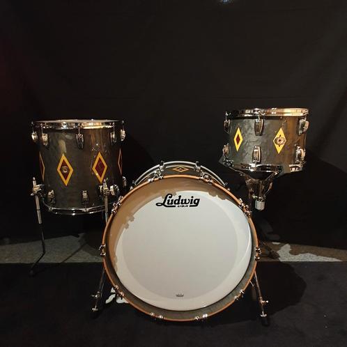 Ludwig 110th Anniversary Legacy Charcoal Birdseye w/inlay, Muziek en Instrumenten, Drumstellen en Slagwerk, Nieuw, Ludwig, Ophalen of Verzenden