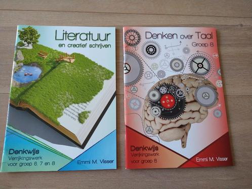 Werkboeken Taal, verrijking groep 7-8, Eduforce, Emmi Visser, Boeken, Schoolboeken, Zo goed als nieuw, Nederlands, Overige niveaus