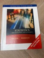 Statistics for management and economics, Ophalen of Verzenden, Zo goed als nieuw