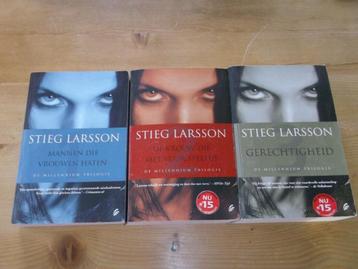 Stieg Larsson~ De millennium trilogie~ Deel 1-2-3 beschikbaar voor biedingen
