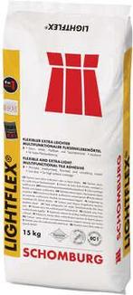 Schomburg Lightflex Minerale Lichtgewichtlijm 15kg, Verzenden, Overige typen, Nieuw, 10 m² of meer