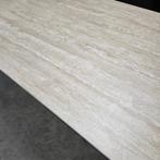 Ovale Eettafel Ciarra Keramiek Travertin-look Lifestylefurn, Antiek en Kunst, Ophalen