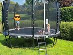 EXIT Trampoline 366 cm - Gebruikt, incl. accessoires, Ophalen, Gebruikt