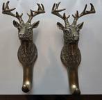Herten kapstok 2x, Ophalen of Verzenden, Wandkapstok, Minder dan 100 cm