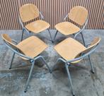 23 x schoolstoelen kantine stoelen hout metaal kantoor cafe, Huis en Inrichting, Stoelen, Zwart, Ophalen of Verzenden, Zo goed als nieuw