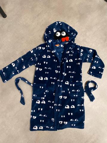 Hema Badjas fleece monster 122 / 128 beschikbaar voor biedingen