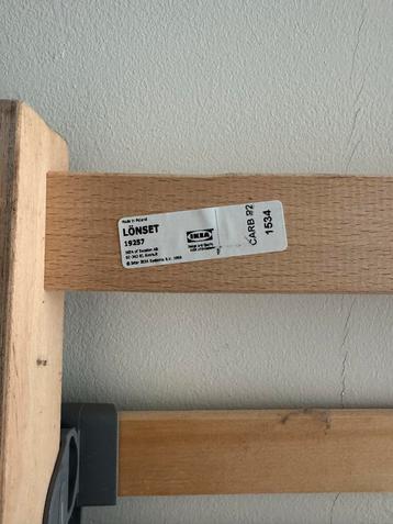 2 IKEA Lönset Bedbodems 70x200 beschikbaar voor biedingen