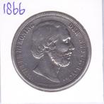 Rijksdaalder 1866 Willem 3 voor 49 euro, Koning Willem III, Zilver, Ophalen of Verzenden, Losse munt
