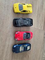 4 1:40 auto's, Kinderen en Baby's, Speelgoed | Speelgoedvoertuigen, Ophalen of Verzenden, Zo goed als nieuw