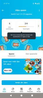 AH uitjes spaarkaart Albert Heijn, Eén persoon, Kortingsbon, Overige typen