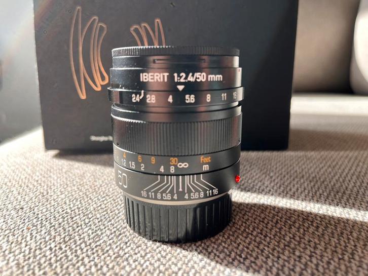 Kipon Iberit 50mm f/2.4 Leica M, Audio, Tv en Foto, Fotografie | Lenzen en Objectieven, Zo goed als nieuw, Standaardlens, Ophalen of Verzenden