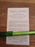 Bidprentje Asten Deurne Godefrida vd Waarzenburg 1875 1947, Verzamelen, Ophalen, Bidprentje