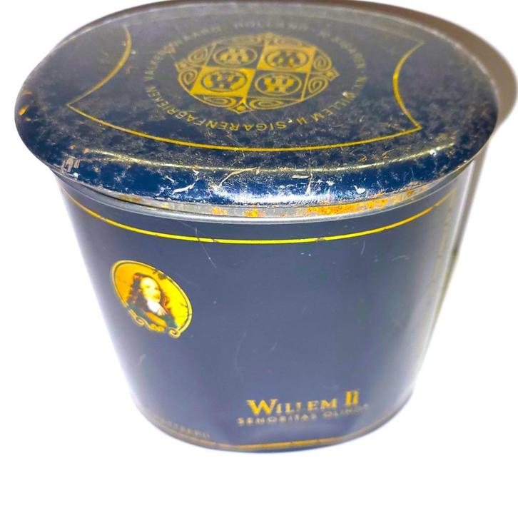 Willem II Vintage Retro blik en nog Verzamelen retro asbak, Verzamelen, Blikken, Overige, Ophalen of Verzenden