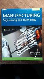 Manufacturing Engineering and technology | Seventh Edition, Zo goed als nieuw, Beta, Serope kalpakjian, Steven R. Schmid, HBO