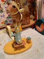 #pasen Erzgebirge Houten Paashaas met Instrument, Gebruikt, T, Ophalen of Verzenden, N