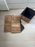 6 Opvouwbare Opbergdozen - Veel Ruimte!, Ophalen, Zo goed als nieuw, Overige materialen, Minder dan 50 cm