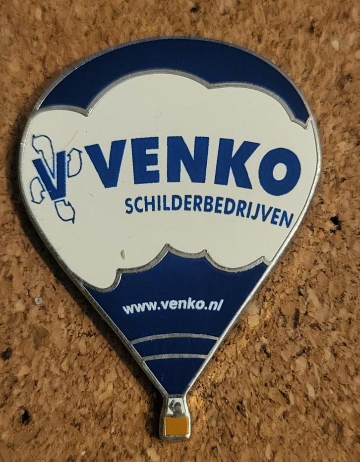 Ballonpin venko, Verzamelen, Speldjes, Pins en Buttons, Ophalen of Verzenden