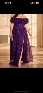 Gelegenheidskleding maat 48, Kleding | Dames, Gelegenheidskleding, Galajurk, Paars, Maat 46/48 (XL) of groter, Ophalen of Verzenden